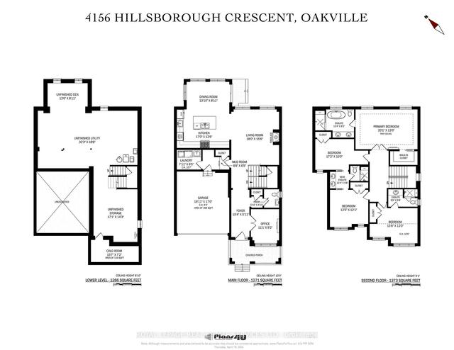 4156 Hillsborough Cres, House detached with 4 bedrooms, 4 bathrooms and 4 parking in Oakville ON | Image 35