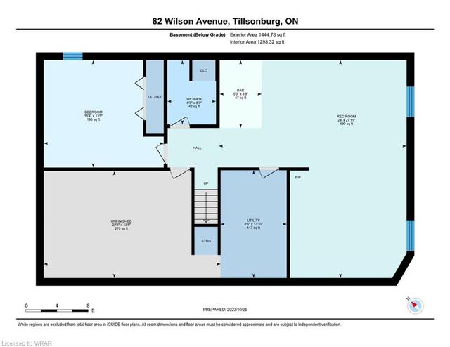 82 Wilson Avenue, House detached with 2 bedrooms, 3 bathrooms and 2 parking in Tillsonburg ON | Image 46
