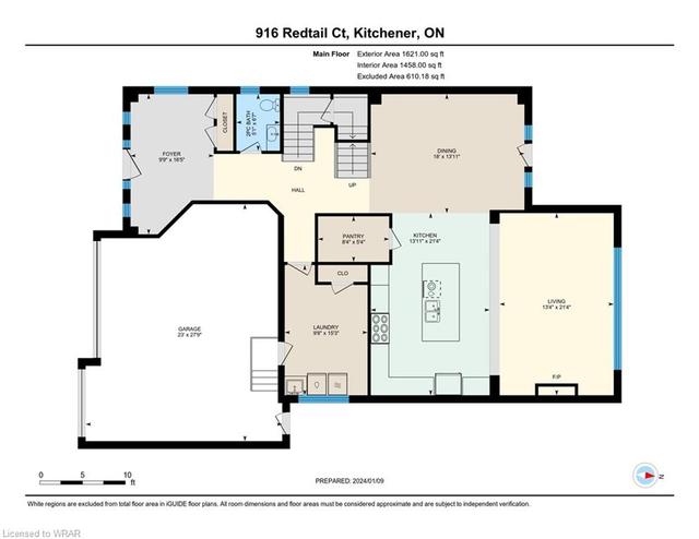 916 Redtail Court, House detached with 5 bedrooms, 5 bathrooms and 6 parking in Kitchener ON | Image 43
