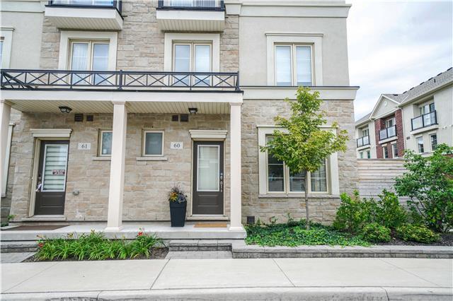 60 - 636 Evans Ave, Townhouse with 3 bedrooms, 3 bathrooms and 2 parking in Toronto ON | Image 1