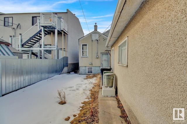 10829 98 St Nw, House detached with 4 bedrooms, 1 bathrooms and null parking in Edmonton AB | Image 44
