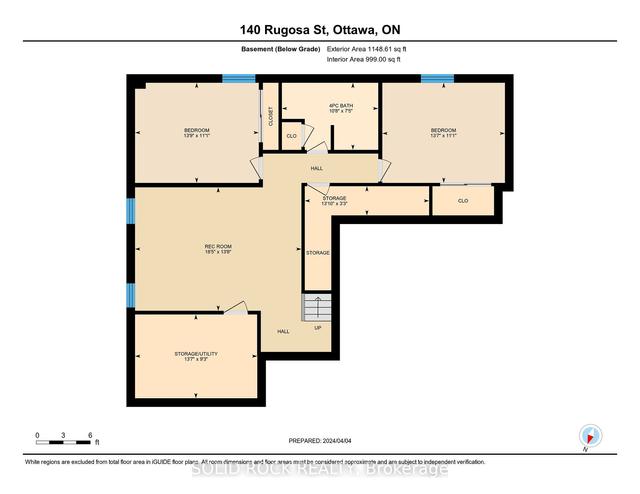 140 Rugosa St, House detached with 3 bedrooms, 5 bathrooms and 6 parking in Ottawa ON | Image 32