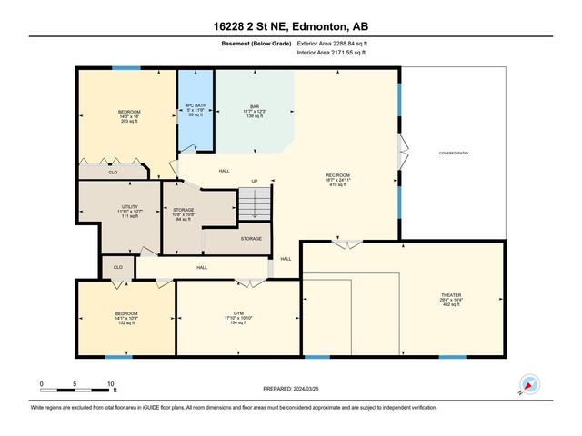 16228 2 St Ne, House detached with 4 bedrooms, 3 bathrooms and null parking in Edmonton AB | Image 75