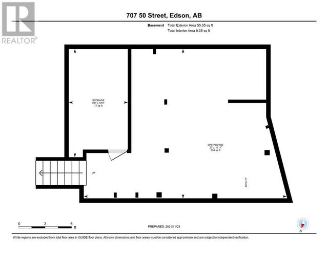 707 50 Street, House detached with 4 bedrooms, 1 bathrooms and 1 parking in Edson AB | Image 33