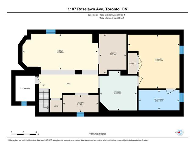 1187 Roselawn Ave, House detached with 2 bedrooms, 2 bathrooms and 8 parking in Toronto ON | Image 35