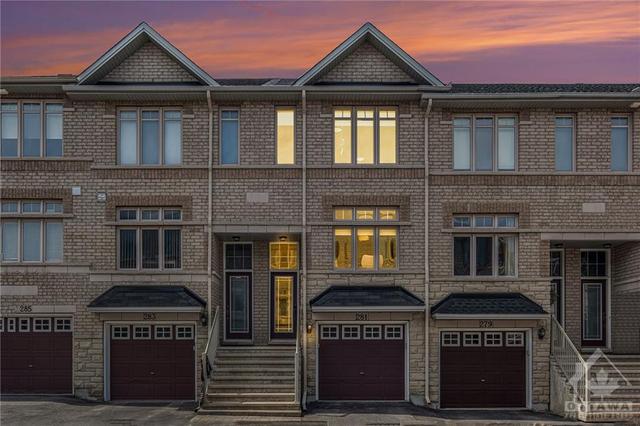 281 Stroget Private, Townhouse with 3 bedrooms, 4 bathrooms and 2 parking in Ottawa ON | Image 1