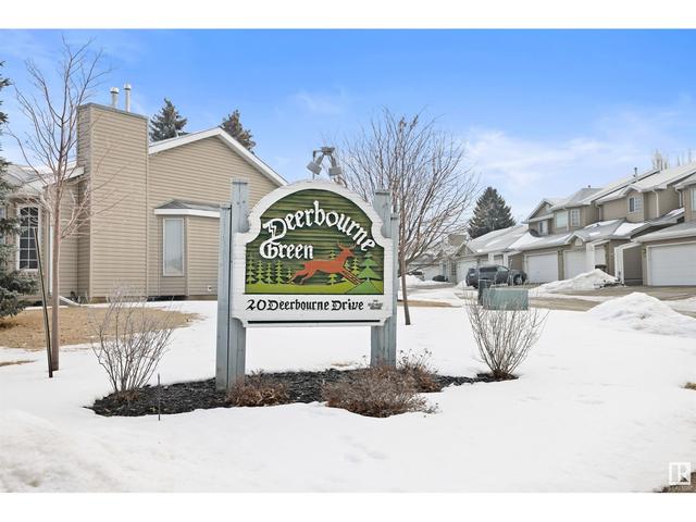 1 - 20 Deerbourne Dr, House attached with 3 bedrooms, 1 bathrooms and null parking in St. Albert AB | Image 29