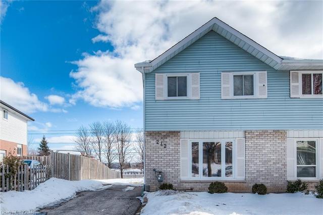 242 The Country Way, House semidetached with 3 bedrooms, 1 bathrooms and null parking in Kitchener ON | Image 1