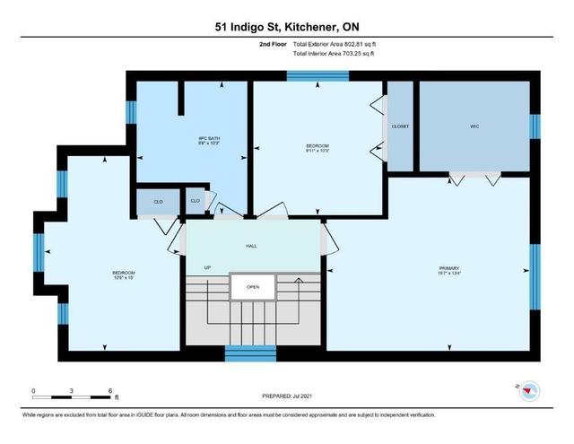 51 Indigo St, House detached with 3 bedrooms, 2 bathrooms and 3 parking in Kitchener ON | Image 32
