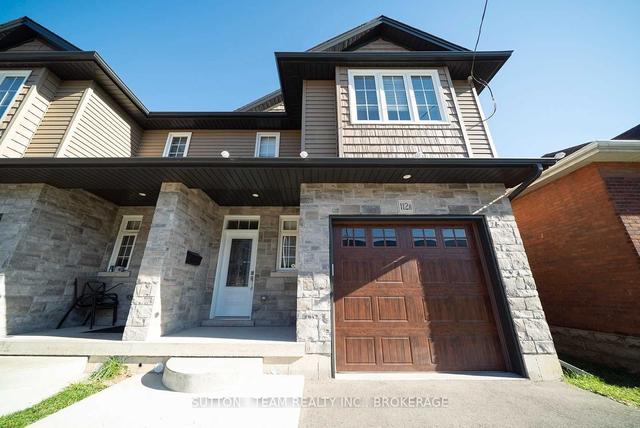 b - 112 Mount Pleasant St, House attached with 3 bedrooms, 3 bathrooms and 2 parking in Brantford ON | Image 1