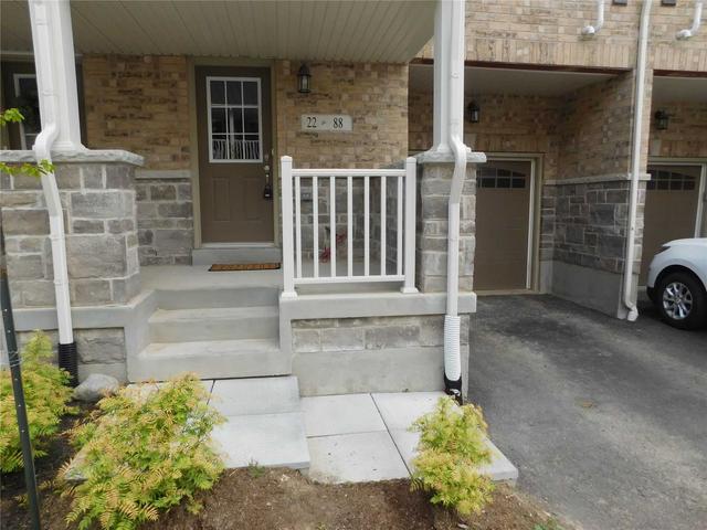 22 - 88 Decorso Dr, House attached with 2 bedrooms, 3 bathrooms and 2 parking in Guelph ON | Image 29