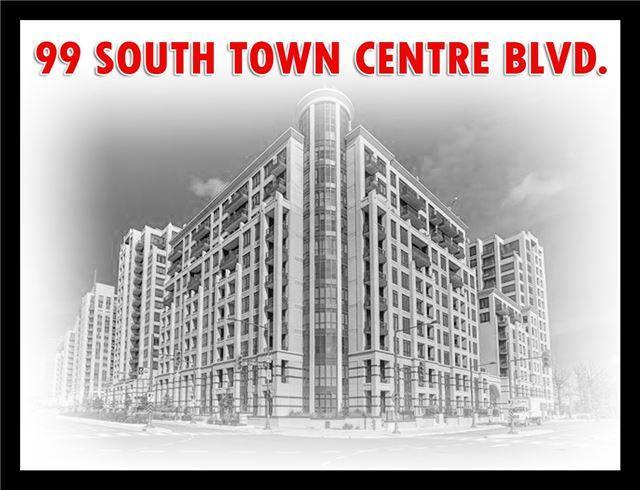 1001 - 99 South Town Centre Blvd, Condo with 1 bedrooms, 2 bathrooms and 1 parking in Markham ON | Image 1
