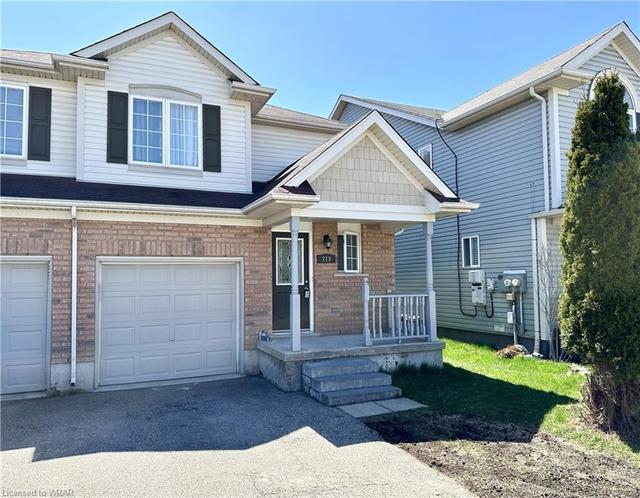 219 Max Becker Drive, House semidetached with 3 bedrooms, 2 bathrooms and 2 parking in Kitchener ON | Image 12