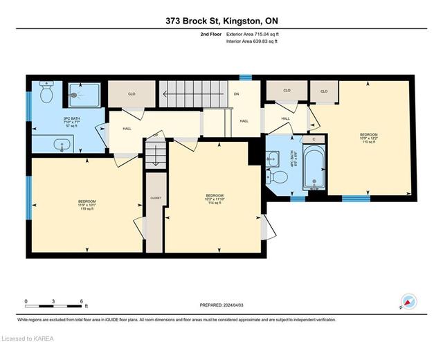 373 Brock Street, House detached with 5 bedrooms, 3 bathrooms and null parking in Kingston ON | Image 3