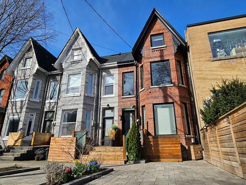 184 Strachan Ave, House semidetached with 4 bedrooms, 5 bathrooms and 1 parking in Toronto ON | Card Image