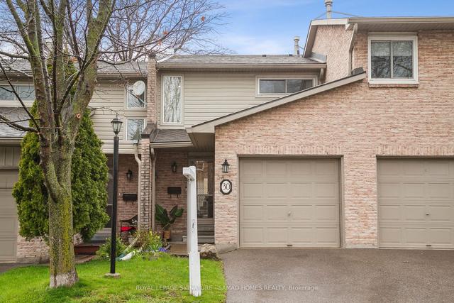 30 - 2075 Asta Dr, Townhouse with 3 bedrooms, 2 bathrooms and 2 parking in Mississauga ON | Image 1