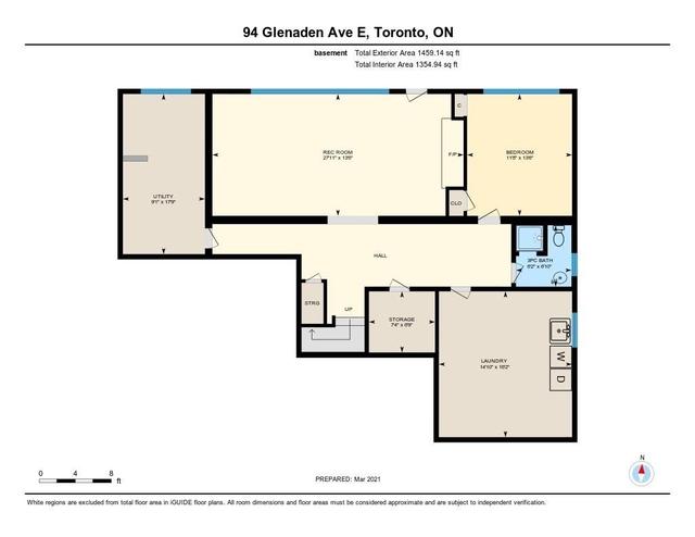 94 Glenaden Ave E, House detached with 3 bedrooms, 3 bathrooms and 4 parking in Toronto ON | Image 21