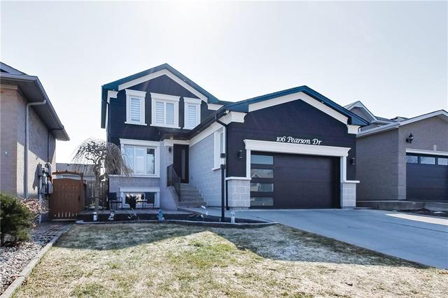106 Pearson Drive, House detached with 4 bedrooms, 2 bathrooms and 2 parking in Hamilton ON | Image 1