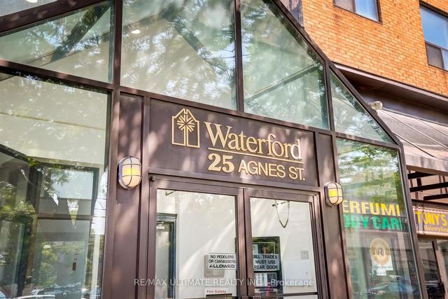 1003 - 25 Agnes St, Condo with 1 bedrooms, 1 bathrooms and 1 parking in Mississauga ON | Image 12