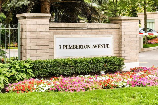 708 - 3 Pemberton Ave, Condo with 1 bedrooms, 1 bathrooms and 1 parking in Toronto ON | Image 23
