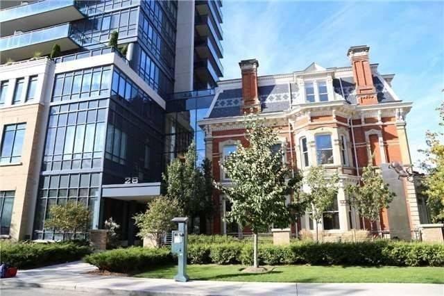 1609 - 28 Linden St, Condo with 1 bedrooms, 1 bathrooms and null parking in Toronto ON | Image 1