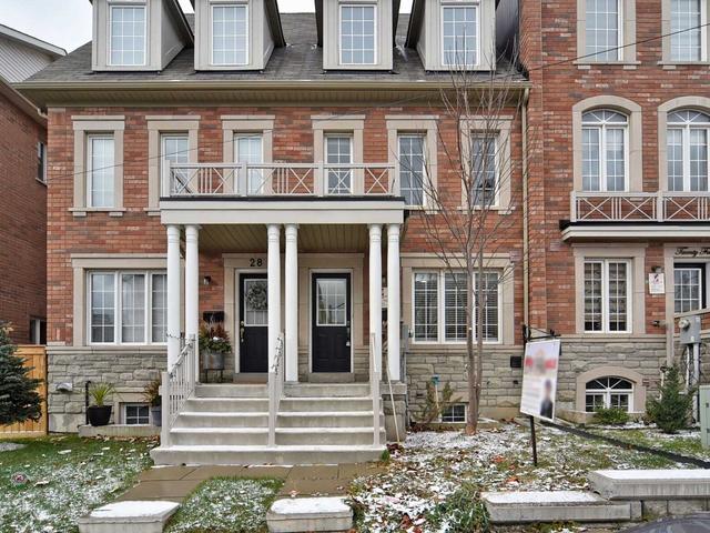 26 Ted Wray Circ, House attached with 3 bedrooms, 3 bathrooms and 2 parking in Toronto ON | Image 1