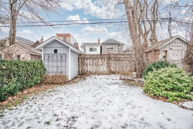 37 Beresford Ave, House detached with 2 bedrooms, 1 bathrooms and 1 parking in Toronto ON | Image 11