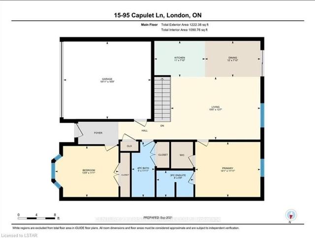 15 - 95 Capulet Lane, Condo with 2 bedrooms, 3 bathrooms and 4 parking in London ON | Image 18
