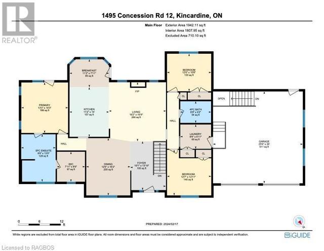 1495 Concession 12, Home with 3 bedrooms, 2 bathrooms and null parking in Kincardine ON | Image 37