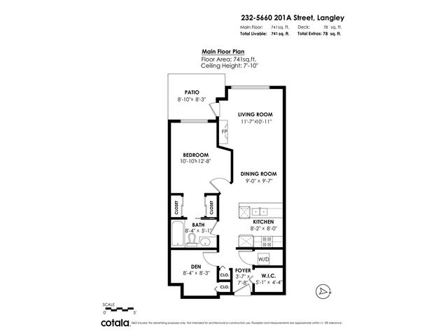 232 - 5660 201a Street, Condo with 2 bedrooms, 1 bathrooms and 2 parking in Langley BC | Image 34