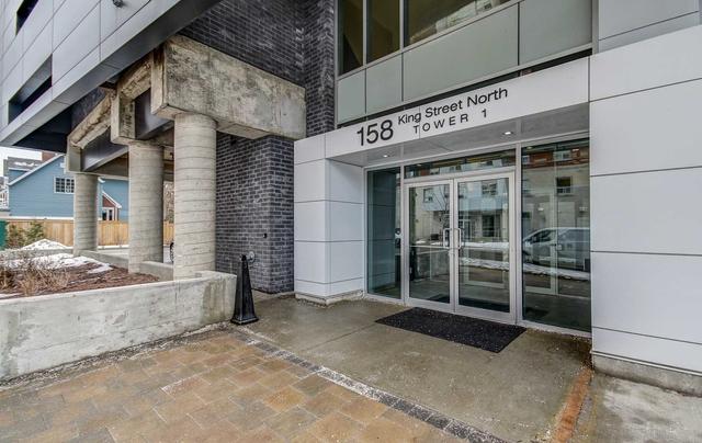 1106 - 158 King St N, Condo with 1 bedrooms, 2 bathrooms and 0 parking in Waterloo ON | Image 12