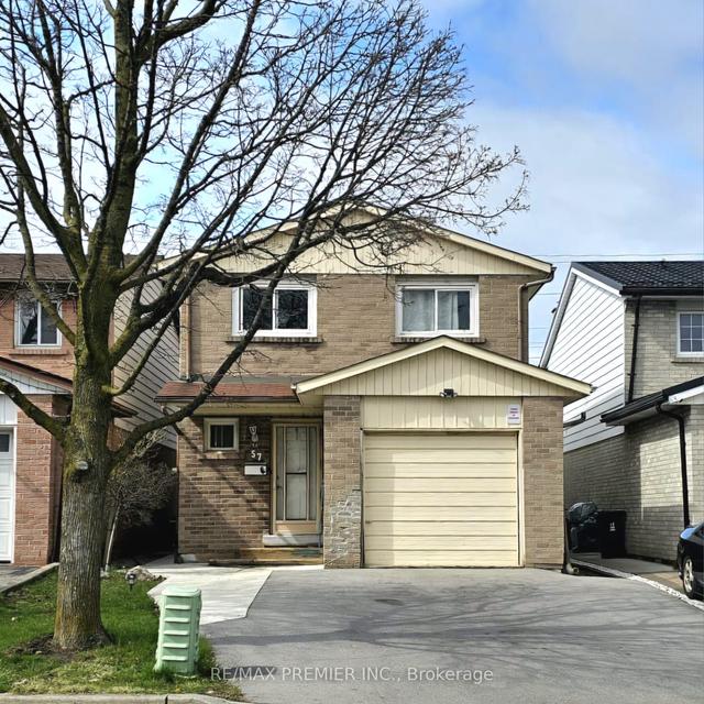 57 Mercedes Dr W, House detached with 4 bedrooms, 3 bathrooms and 2 parking in Toronto ON | Image 1