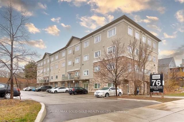 108 - 76 Sydney St S, Condo with 1 bedrooms, 1 bathrooms and 1 parking in Kitchener ON | Image 1