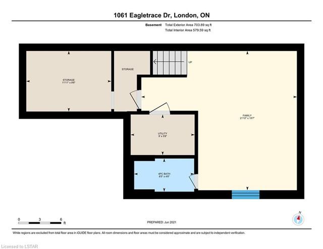 153 - 1061 Eagletrace Drive, House attached with 3 bedrooms, 3 bathrooms and 3 parking in London ON | Image 40