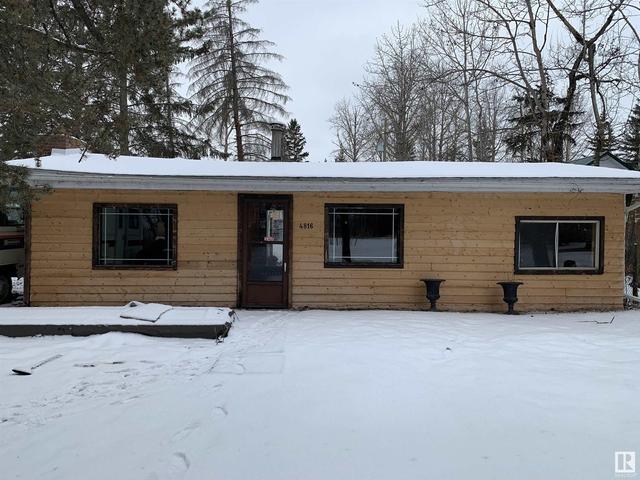 4816 59 St, House detached with 3 bedrooms, 1 bathrooms and null parking in Alberta Beach AB | Image 1