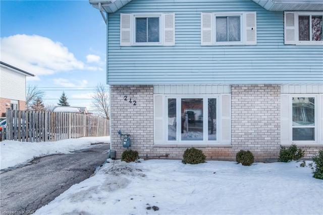 242 The Country Way, House semidetached with 3 bedrooms, 1 bathrooms and null parking in Kitchener ON | Image 2