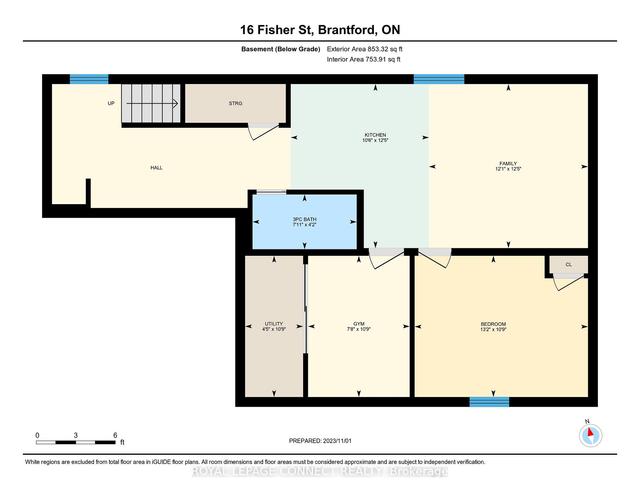 16 Fisher St, House detached with 3 bedrooms, 4 bathrooms and 4 parking in Brantford ON | Image 30