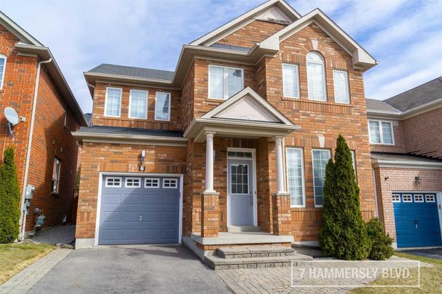7 Hammersly Blvd, House detached with 4 bedrooms, 3 bathrooms and 3 parking in Markham ON | Image 1
