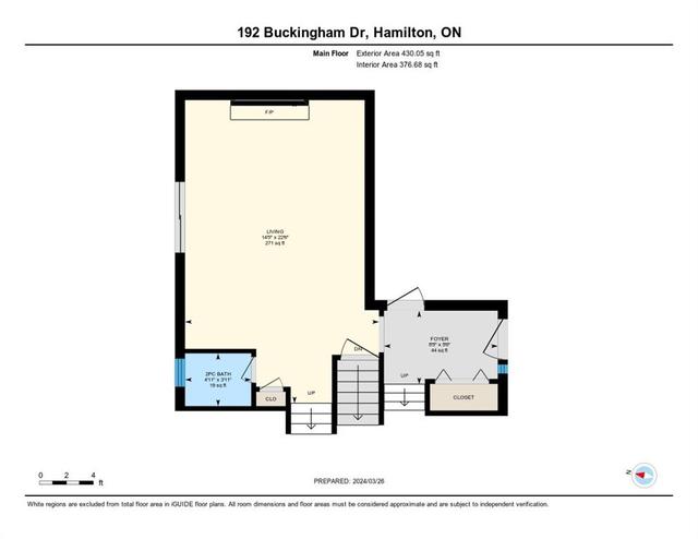 192 Buckingham Drive, House detached with 3 bedrooms, 1 bathrooms and 4 parking in Hamilton ON | Image 49