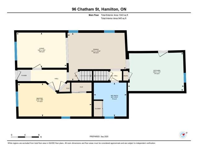 96 Chatham St, House detached with 3 bedrooms, 1 bathrooms and 2 parking in Hamilton ON | Image 28