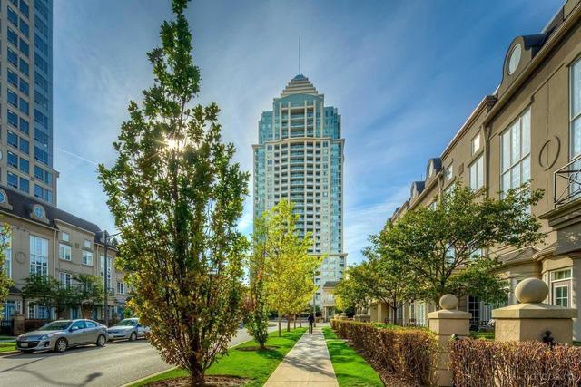 1901 - 17 Barberry Pl, Condo with 1 bedrooms, 2 bathrooms and 1 parking in Toronto ON | Image 1