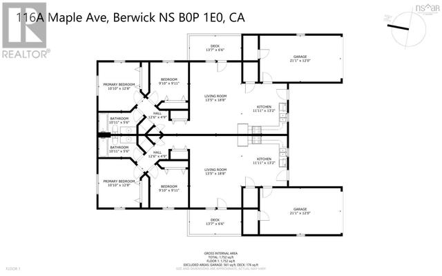 116 Maple Avenue, House attached with 4 bedrooms, 2 bathrooms and null parking in Berwick NS | Image 30