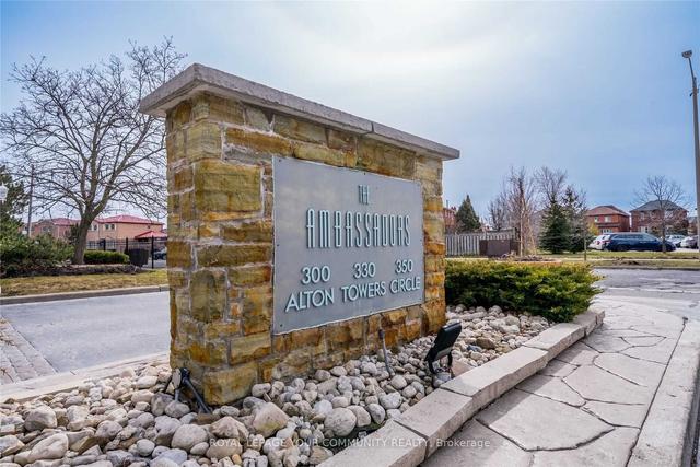 1605 - 330 Alton Towers Circ, Condo with 2 bedrooms, 2 bathrooms and 1 parking in Toronto ON | Image 22