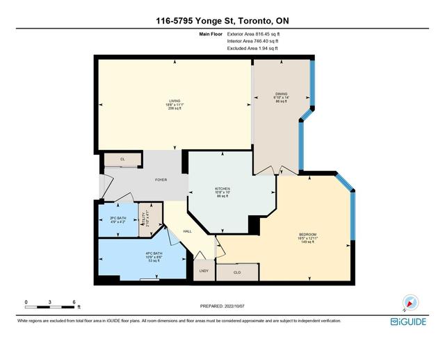 116 - 5795 Yonge St, Condo with 1 bedrooms, 2 bathrooms and 1 parking in Toronto ON | Image 30
