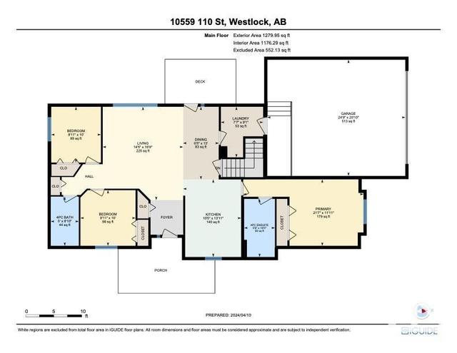 10559 110 St, House detached with 4 bedrooms, 3 bathrooms and null parking in Westlock AB | Image 38