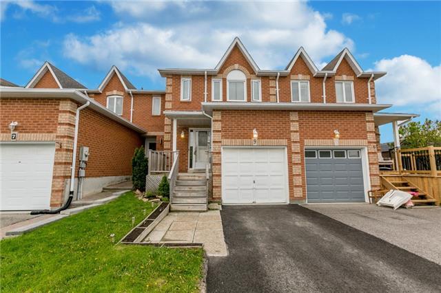 9 Potter Cres, House attached with 3 bedrooms, 3 bathrooms and 2 parking in New Tecumseth ON | Image 1