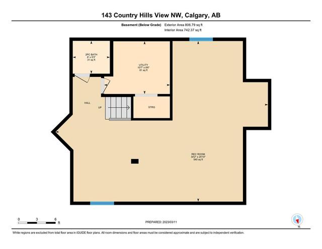 143 Country Hills View Nw, House detached with 3 bedrooms, 3 bathrooms and 4 parking in Calgary AB | Image 34