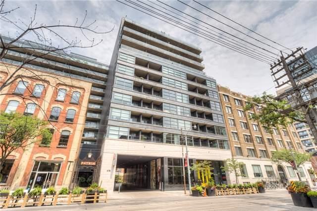 503 - 478 King St W, Condo with 1 bedrooms, 1 bathrooms and null parking in Toronto ON | Image 1