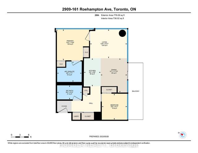 2909 - 161 Roehampton Ave, Condo with 2 bedrooms, 2 bathrooms and 0 parking in Toronto ON | Image 21
