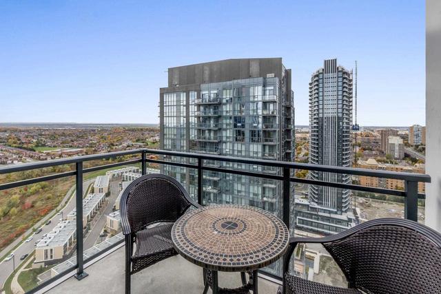 2401 - 55 Eglinton Ave W, Condo with 3 bedrooms, 2 bathrooms and 2 parking in Mississauga ON | Image 5